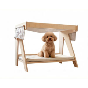 Dog Loft Bed Plywood 572×380×445mm