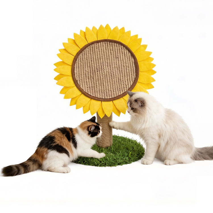 Sunflower Scratching Post Sisal 30×30×45cm