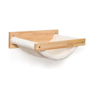 Cat Wall Hammock Pine Wood 45×35×15cm