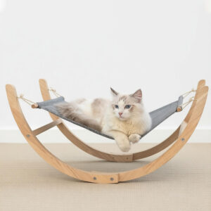 Cat Floor Hammock Wood 50×25.5×25.3cm