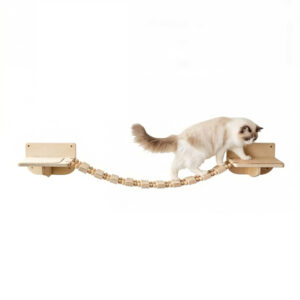 Cat Shelf Bridge Plywood 80cm