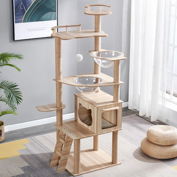 Modern Cat Tree Tower for Large Cats