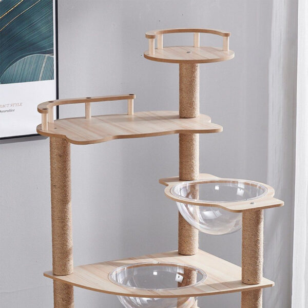 Modern Cat Tree Tower for Large Cats