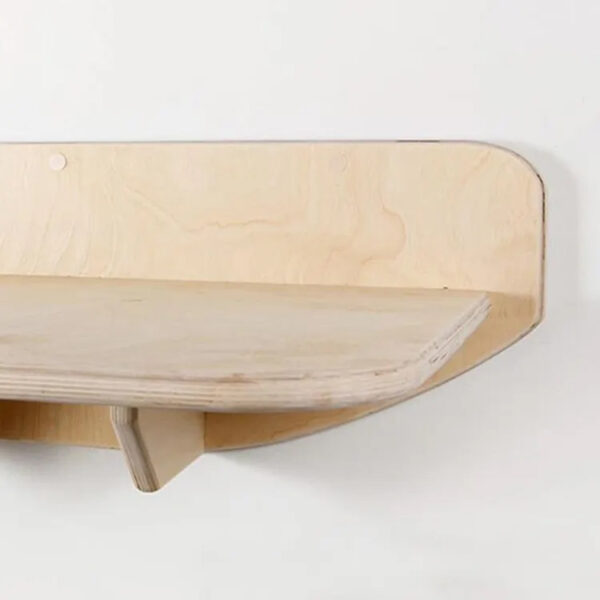 Modern Wall-Mounted Wooden Cat Play Station