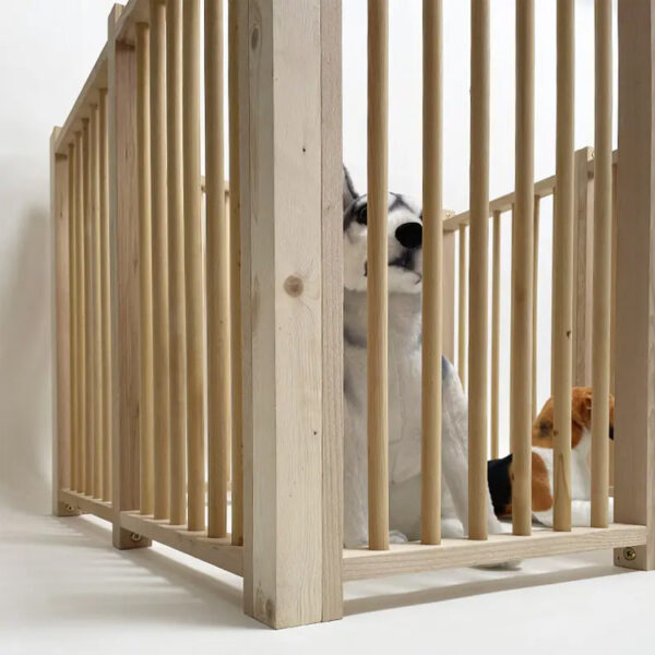 Wooden Indoor Dog Playpen