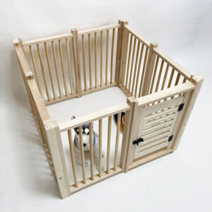 Wooden Indoor Dog Playpen