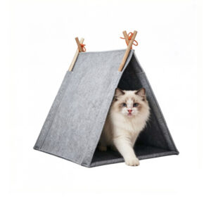 Felt Cat Tent Indoor 40×36×43cm