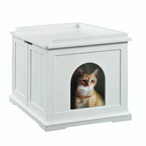 Cat Litter Box Furniture Enclosure