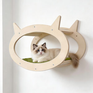 Cat Sleeping Bed Plywood 58×40×30cm