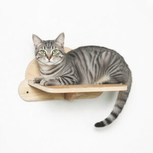 Cloud Cat Shelf Bed Plywood 23×20×35cm