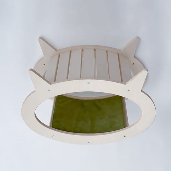 Eco-friendly Wooden Cat Wall Bed