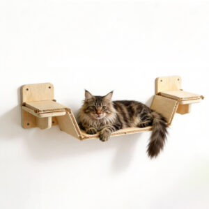 Wall Mounted Cat Bridge Plywood 100×190×20cm
