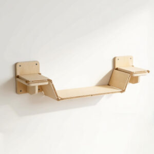 Wall Mounted Cat Bridge Plywood 100×190×20cm