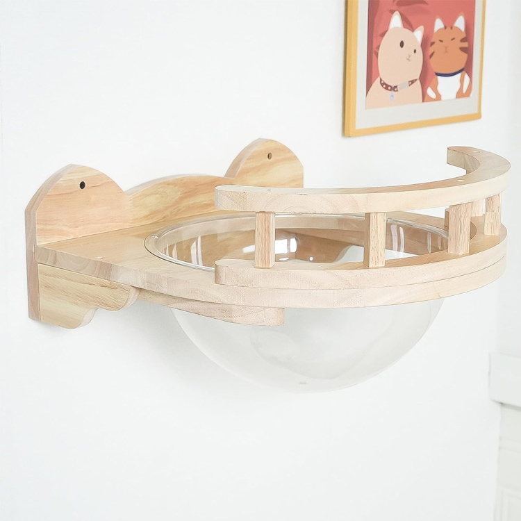 Wall-Mounted Cat Capsule Bed