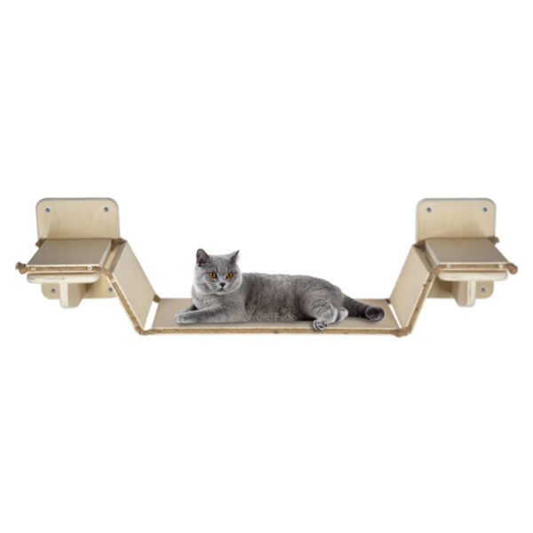 ​Multi-Functional Wall-Mounted Cat Climbing Bridge
