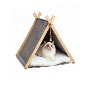 Felt Cat Teepee Bed 40×43×38cm