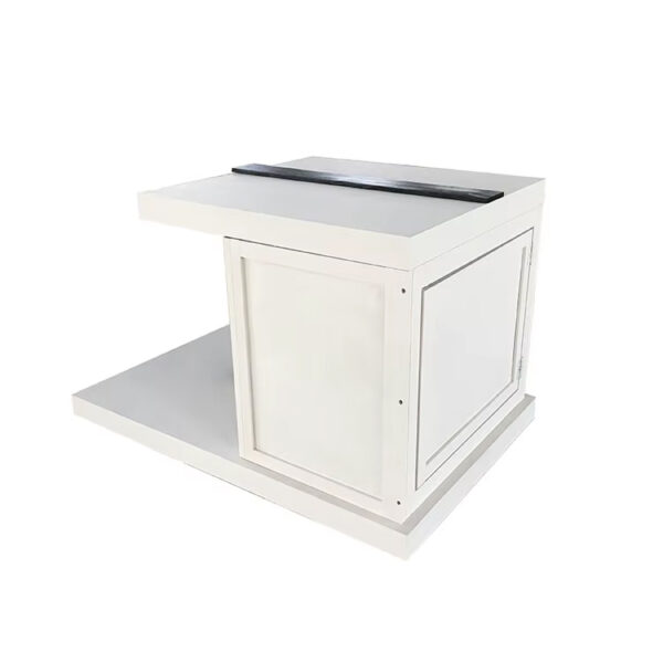 Outdoor Wooden Flat Roof Dog House