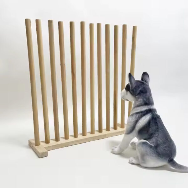 Portable Wooden Dog Gate