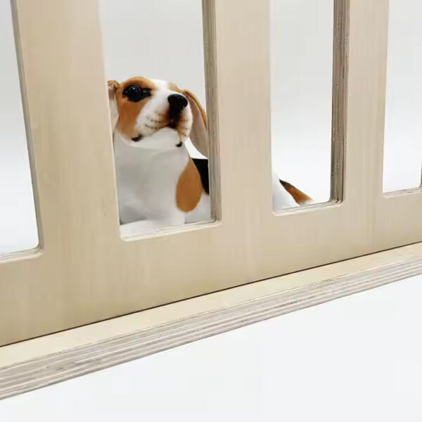 Portable Wooden Dog Playpen