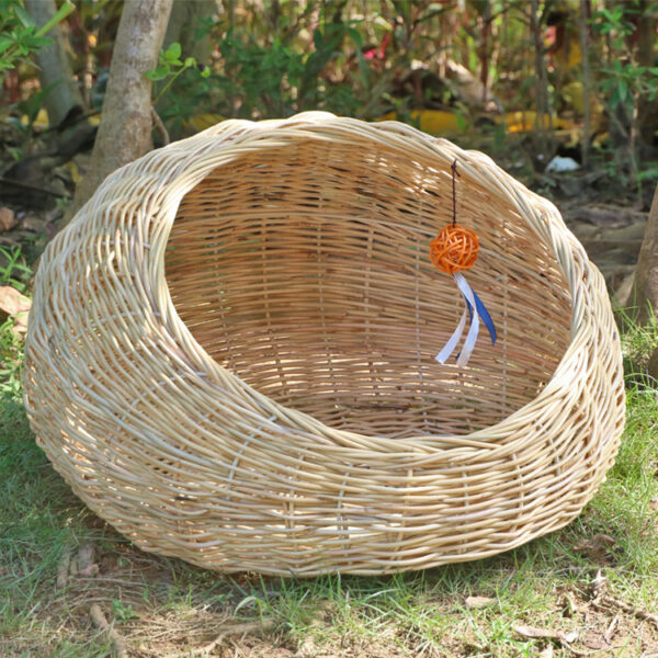Rattan Woven Cat Bed​​