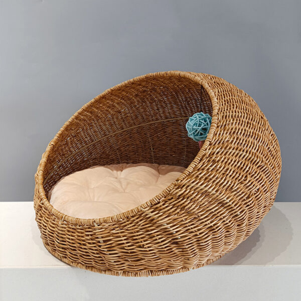 Rattan Woven Cat Bed​​