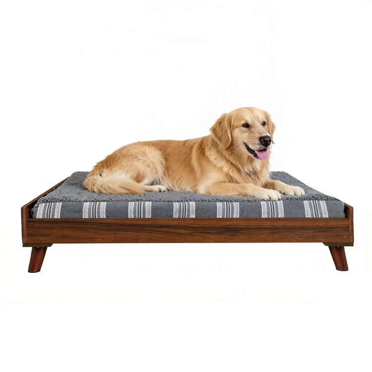 Sofa Pet Bed Solid Wood 720×500×250mm - Image 4