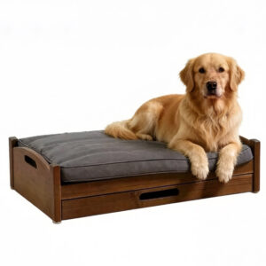 Wood Pet Beds For Small Dogs 6.25×23.75×17.25