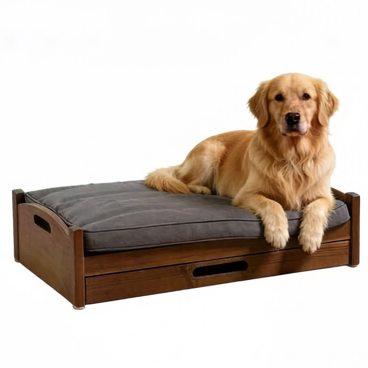 Wood Pet Beds For Small Dogs 6.25×23.75×17.25