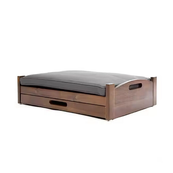 Wooden Detachable Pet Sofa Bed with Storage