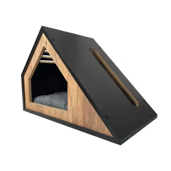 Wooden Indoor Cat Cage and Bed