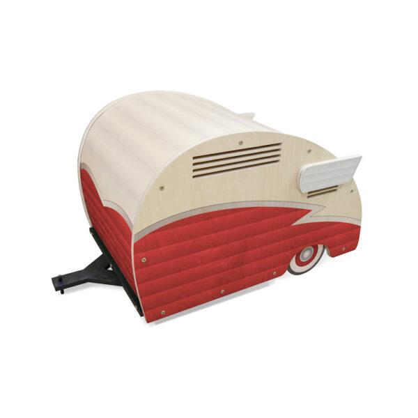 Wooden Trailer Dog Furniture Bed