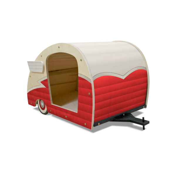 Wooden Trailer Dog Furniture Bed