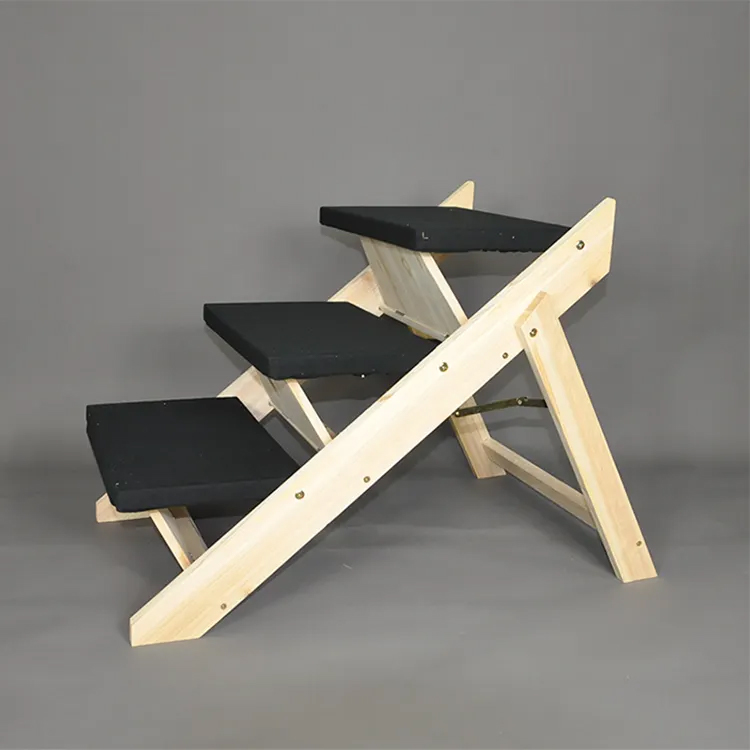 ​​2-in-1 Foldable Pet Stairs and Ramp with 3 Steps​​