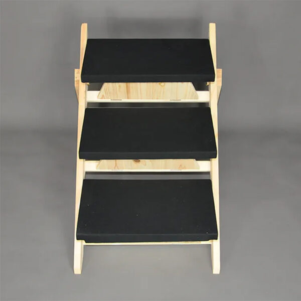 ​​2-in-1 Foldable Pet Stairs and Ramp with 3 Steps​​