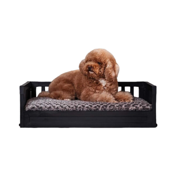 ​​Furniture-Style Elevated Bunk Pet Bed​​