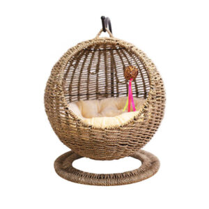 ​​Semi-Enclosed Hanging Litter Basket for Cats​​