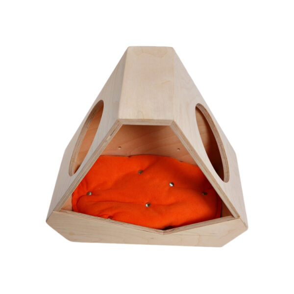 ​​Wall-Mountable Cat House with Fleece Bed​​