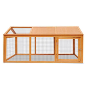 ​​Wooden Chicken Coop and Rabbit Hutch Outdoor Enclosure​​