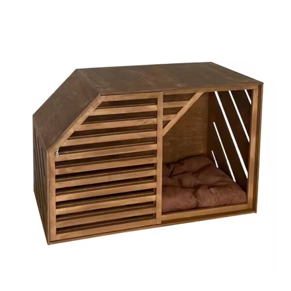 ​​Wooden Indoor Kennel Furniture Dog Crate​​