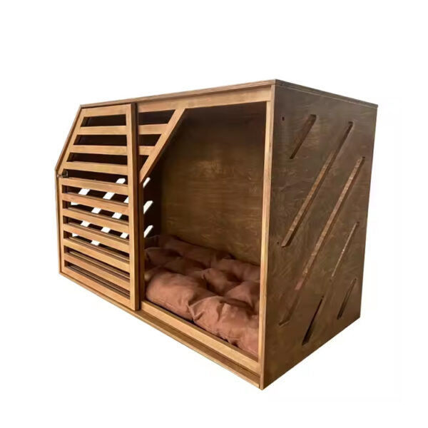 ​​Wooden Indoor Kennel Furniture Dog Crate​​