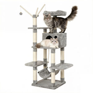 Cat Climbing Tree Sisal & Wood 50×50×154cm