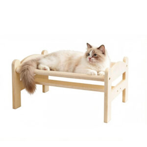 Cat Furniture Hammock Bed Wood 18.5″×13.4″×10.5″