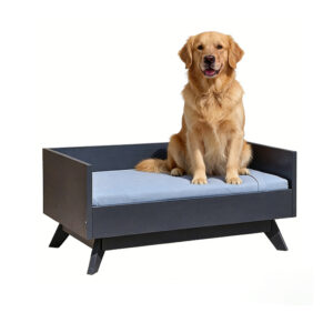 Elevated Dog Bed Pine Wood 570×390×320mm