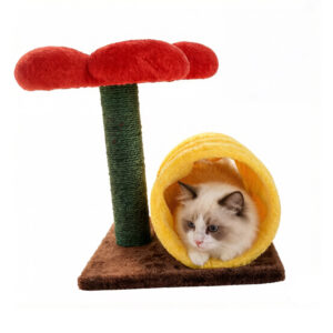 Flower Cat Scratcher Fabric 20×30×20cm