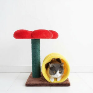 Flower Cat Scratcher Fabric 20×30×20cm