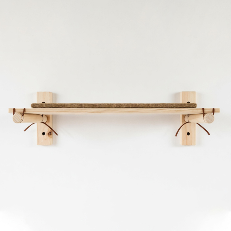 Indoor Cat Climbing Frame Perch Wood 457×140×150mm