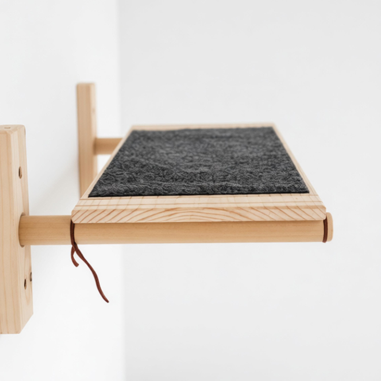 Indoor Cat Climbing Frame Perch Wood 457×140×150mm