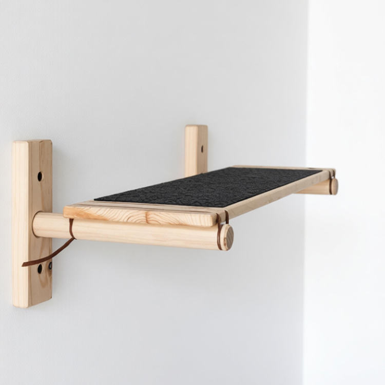 Indoor Cat Climbing Frame Perch Wood 457×140×150mm