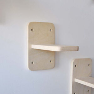 Modern Cat Climbing Shelves Plywood 12×19×19cm