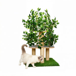 Wood Cat Scratching Posts For Large Cats 60×60×120cm